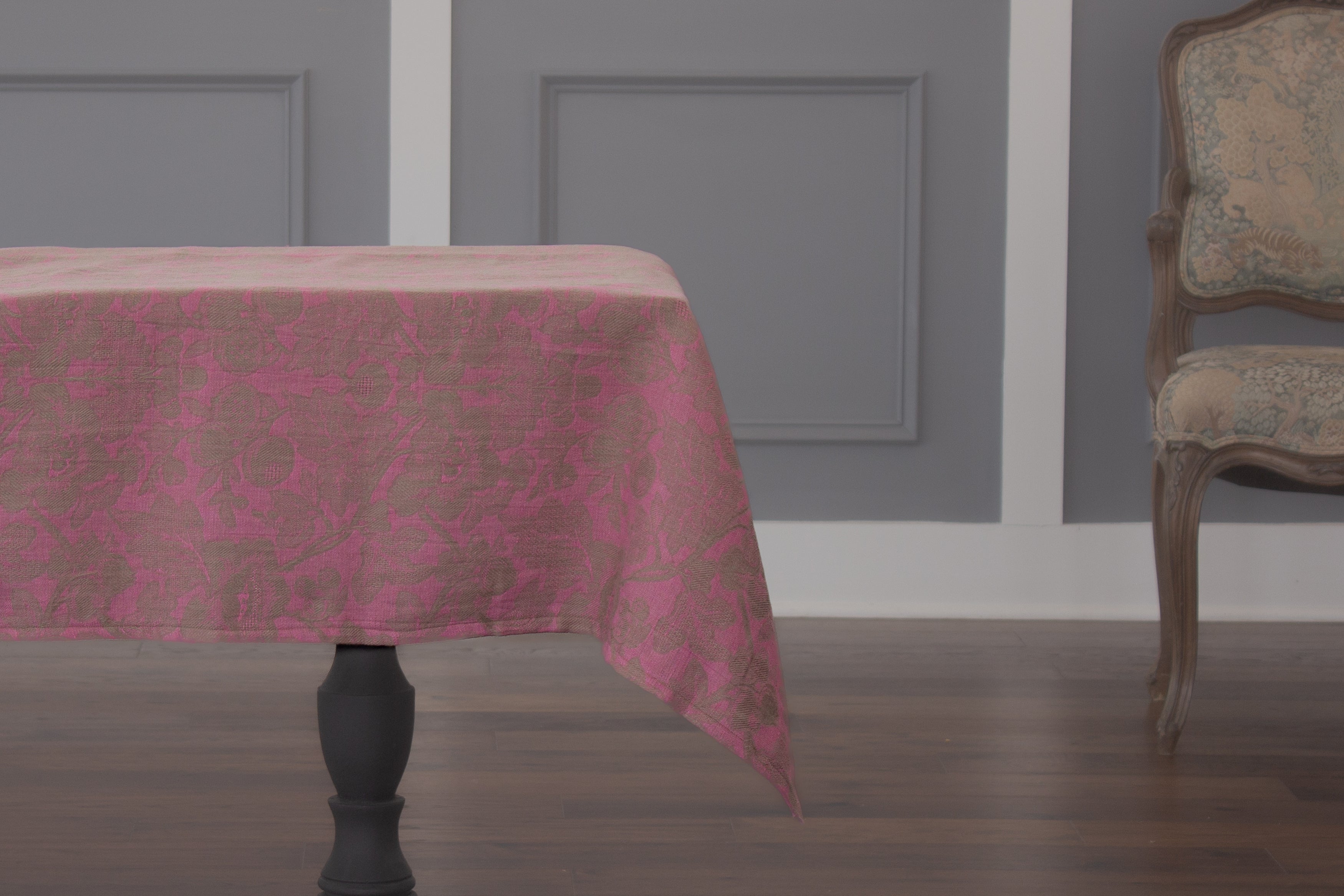 Sullivan Loire Linen Wild Rose Tablecloth by Sullivan Mercantile
