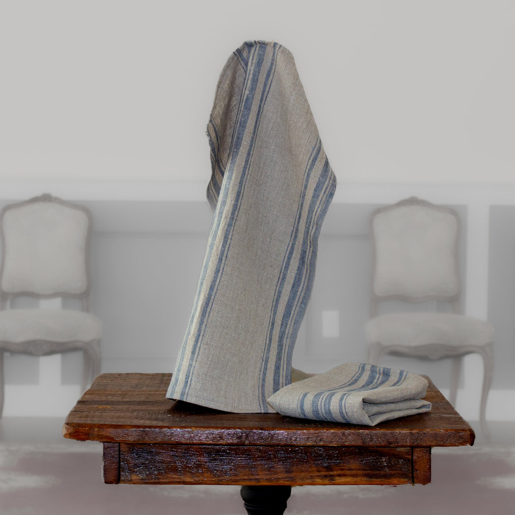 Sullivan Natural Linen Tea Towel